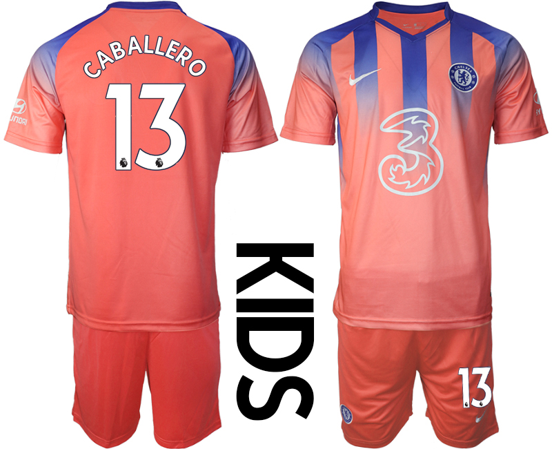 2021 Chelsea FC away Youth #13 soccer jerseys
